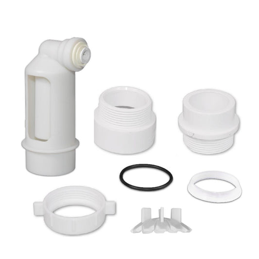 Airgap ET117-010 RO Water Filter with 1/4-inch Quick Connect for Installation on a 1-1/2-inch Standpipe with PVC Trap Adapters