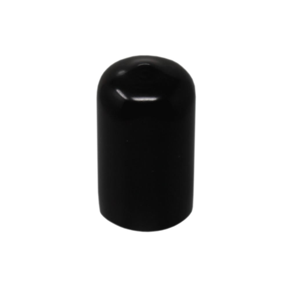 Airgap ET170-018 1/2-inch ID x 1-inch deep BLACK VINYL END CAP