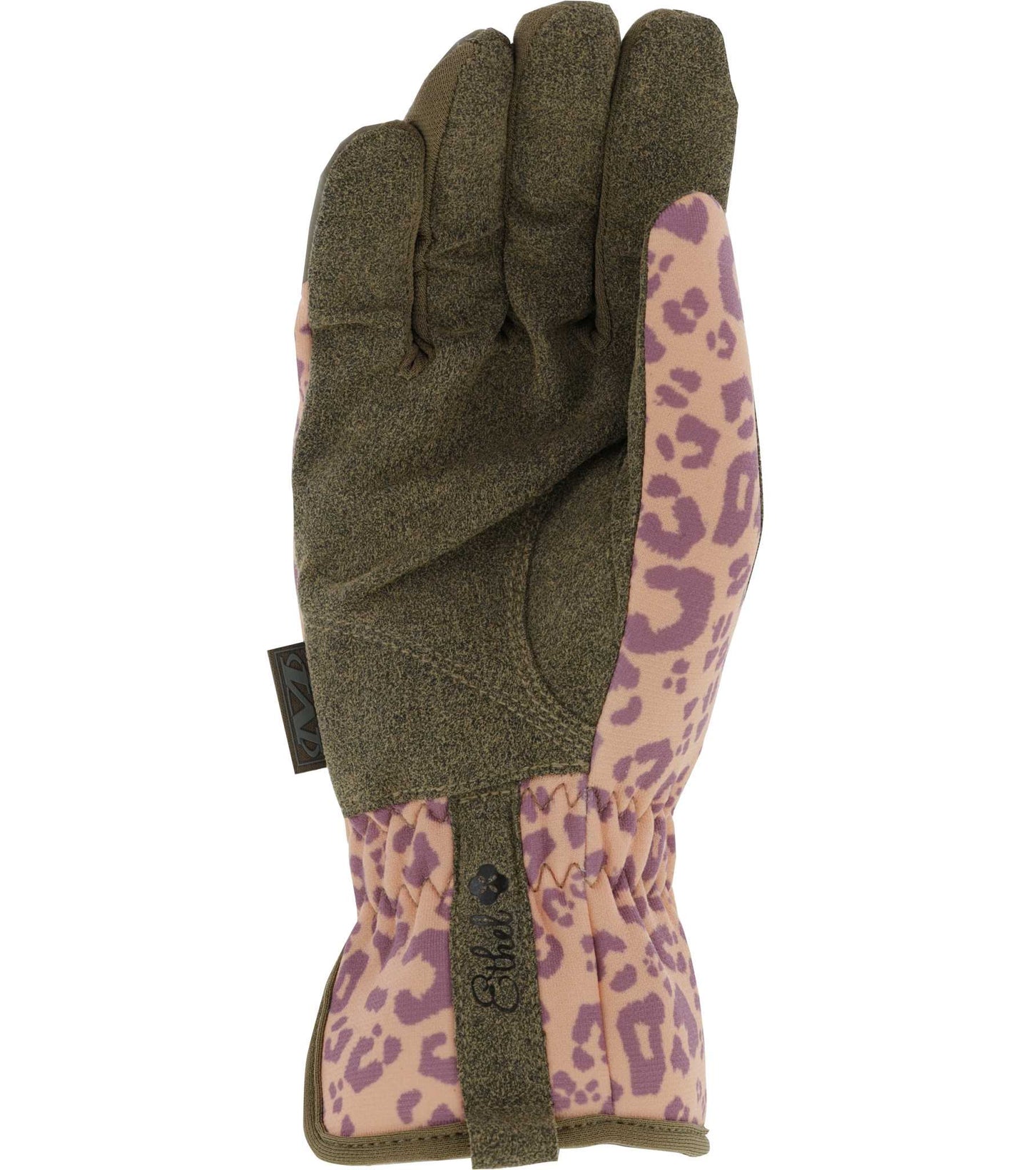 Mechanix Wear ETH-LP09-510 Ethel® Garden Leopard Orange Gardening Gloves, Size-S