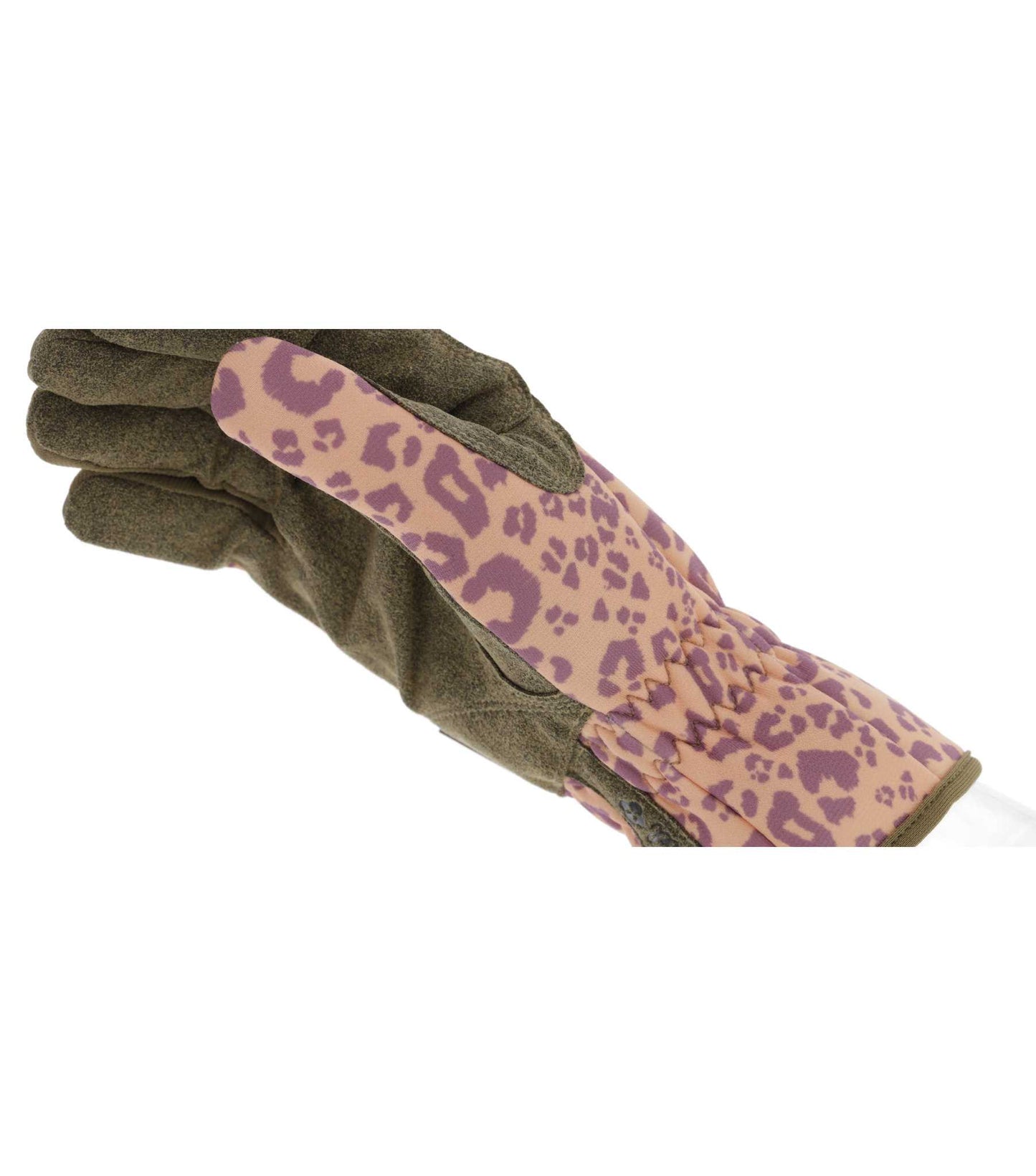 Mechanix Wear ETH-LP09-510 Ethel® Garden Leopard Orange Gardening Gloves, Size-S