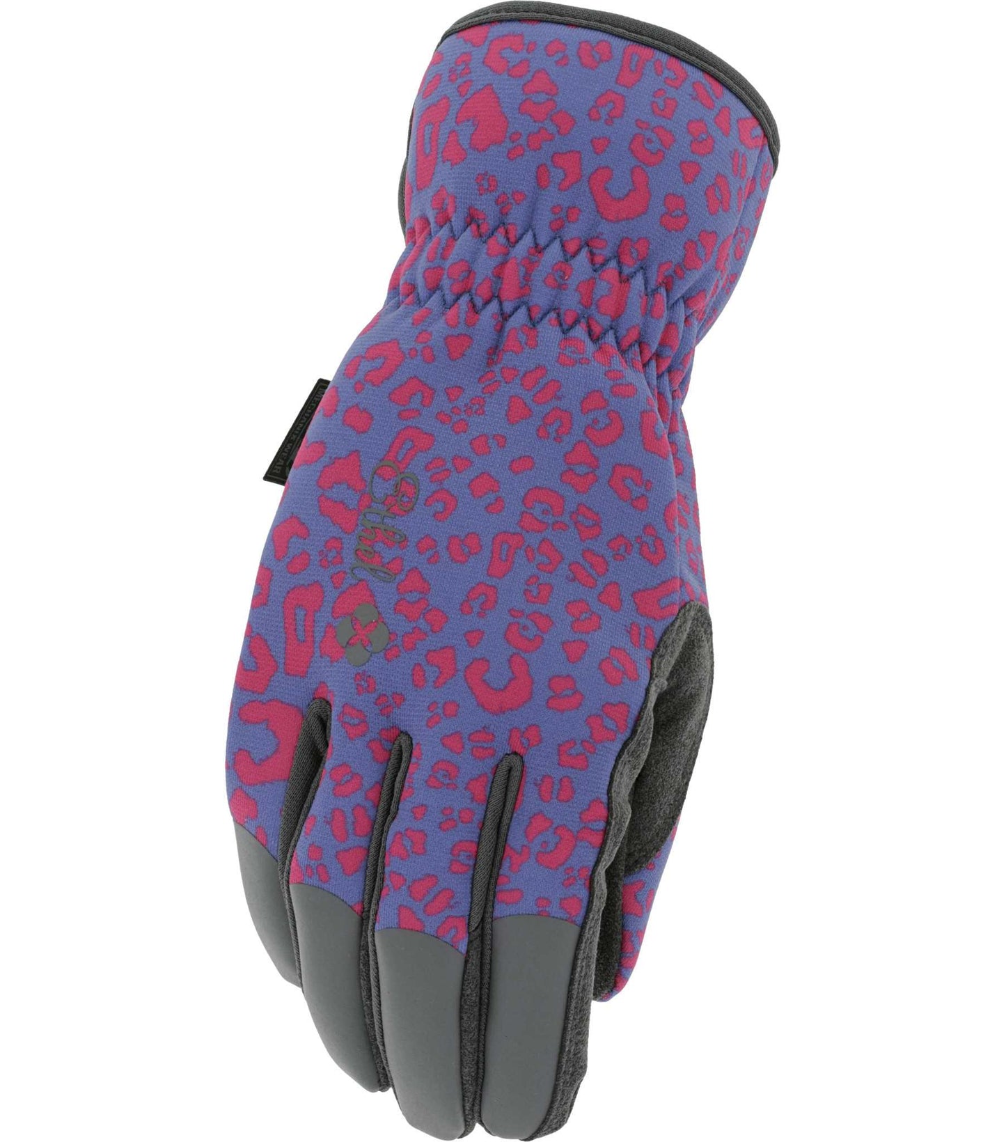 Mechanix Wear ETH-LP39-510 Ethel® Garden Leopard Purple Gardening Gloves, Size-S