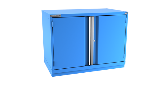 Champion Tool Storage EW1500-2FDIL-FTB-BB 2-Door Standard Depth Modular Cabinet EW1500 | 47"W x 35-7/8"H x 28-1/2"D, Bright Blue