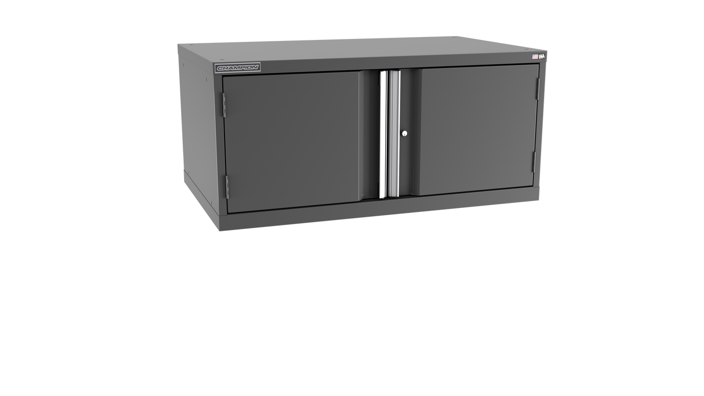 Champion Tool Storage EW900-2FDIL-DG 2-Door Standard Depth Modular Cabinet EW900 | 47"W x 21-5/8"H x 28-1/2"D, Dark Gray