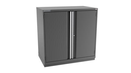 Champion Tool Storage EWS2100-2FDIL-FTB-DG 2-Door Shallow Depth Modular Cabinet EWS2100 | 47"W x 45-1/4"H x 22-1/2"D, Dark Gray