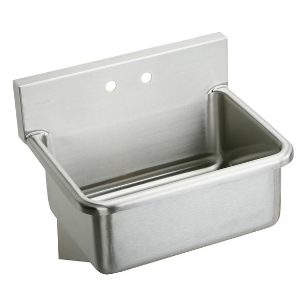 Elkay EWS31202 Stainless Steel 31" x 19.5" x 10-1/2" Wall Hung Single Bowl Hand Wash Sink