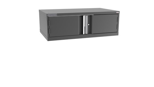 Champion Tool Storage EWS600-2FDIL-DG 2-Door Shallow Depth Modular Cabinet EWS600 | 47"W x 15-3/4"H x 22-1/2"D, Dark Gray