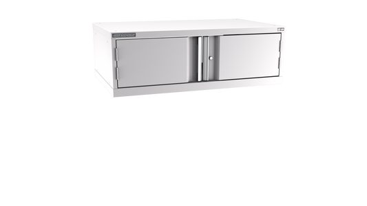 Champion Tool Storage EWS600-2FDIL-LG 2-Door Shallow Depth Modular Cabinet EWS600 | 47"W x 15-3/4"H x 22-1/2"D, Light Gray