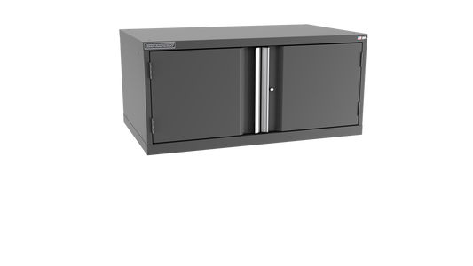 Champion Tool Storage EWS900-2FDIL-DG 2-Door Shallow Depth Modular Cabinet EWS900 | 47"W x 21-5/8"H x 22-1/2"D, Dark Gray