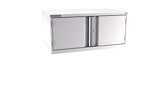 Champion Tool Storage EWS900-2FDIL-LG 2-Door Shallow Depth Modular Cabinet EWS900 | 47"W x 21-5/8"H x 22-1/2"D, Light Gray
