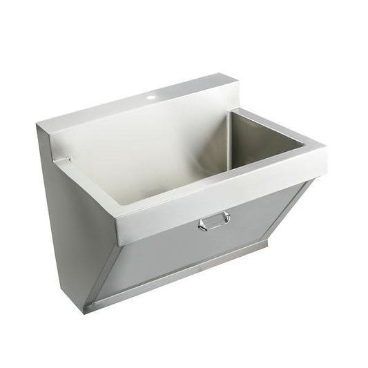 Elkay EWSF130261 Stainless Steel 30" x 23" x 11" Wall Hung Single Bowl Surgeon Scrub Sink