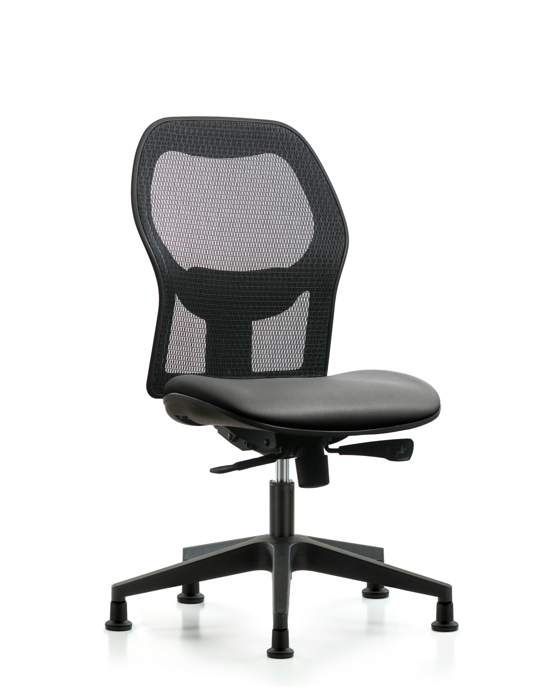 Blue Ridge Ergonomics EXE-VMDHCH-RG-H0-A0-RG-8840 Executive Windova Mesh Back Chair with Sterling Supernova™ Seat and Stationary Glides