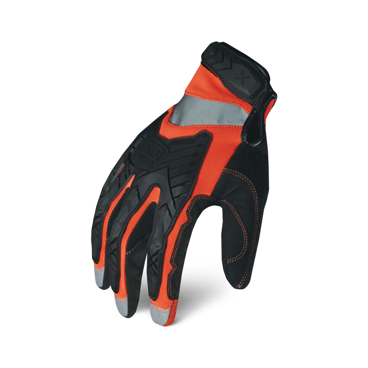 Iron Clad EXO2-HZIO Hi Viz Orange Black TPR