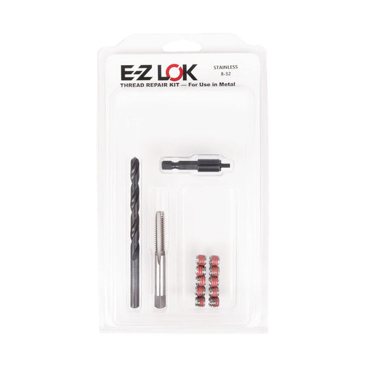 E-Z LOK™ Thread Repair Kit for Metal - Stainless Steel - Standard Wall - 8-32 x 5/16-18