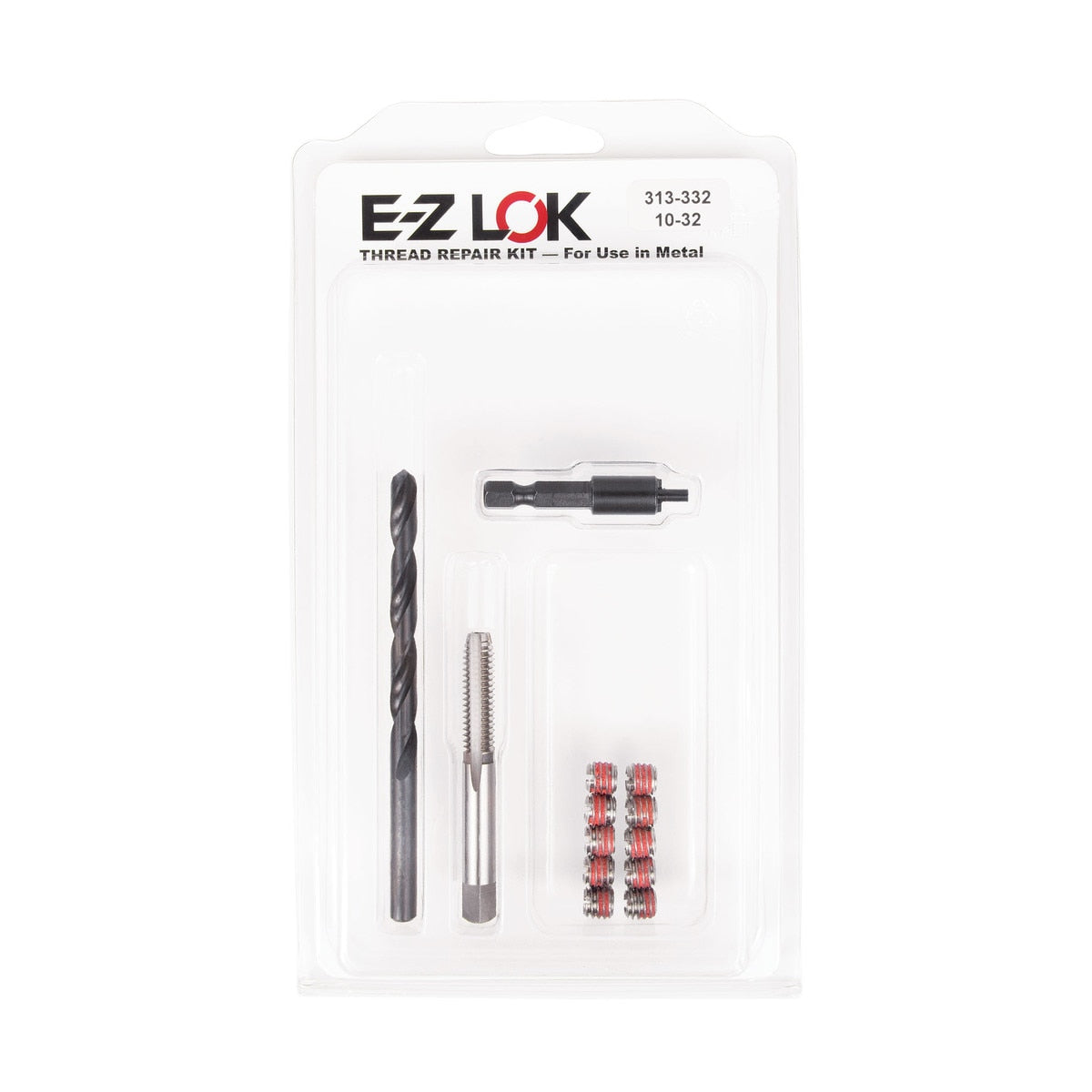 E-Z LOK™ Thread Repair Kit for Metal - Thin Wall - Stainless Steel - 10-32 x 5/16-24