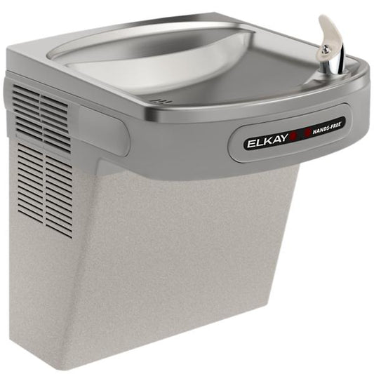 Elkay EZO8L Wall Mount Hands-free Activation ADA Cooler Non-filtered Refrigerated Light Gray Granite