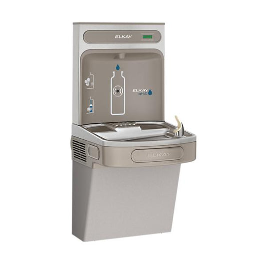 Elkay EZS8WSLK ezH2O® Bottle Filling Station with Single ADA Cooler Non-Filtered Refrigerated Light Gray