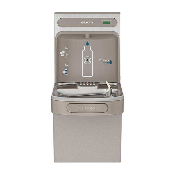 Elkay EZS8WSLK ezH2O® Bottle Filling Station with Single ADA Cooler Non-Filtered Refrigerated Light Gray