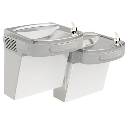 Elkay EZSTL8SC Versatile Wall Mount Bi-level ADA Cooler Non-filtered Refrigerated Stainless