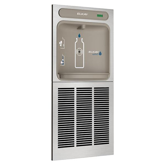 Elkay EZWS8K ezH2O® In-Wall Bottle Filling Station Non-Filtered Refrigerated Stainless