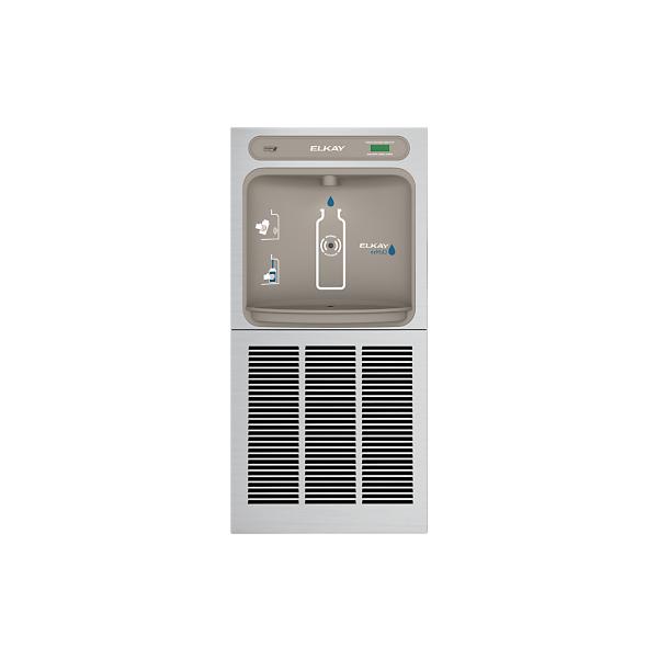 Elkay EZWSGRN8K ezH2O® In-Wall Bottle Filling Station High Efficiency Non-Filtered Refrigerated Stainless