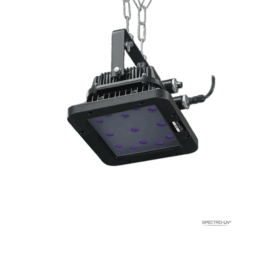 Spectro-UV EDG-13SBLC/FBR Edge 13 LED 365nm UV-A Panel Flood Lamp with UV-A Pass Filters and AC Control Box Brazil (Type N)