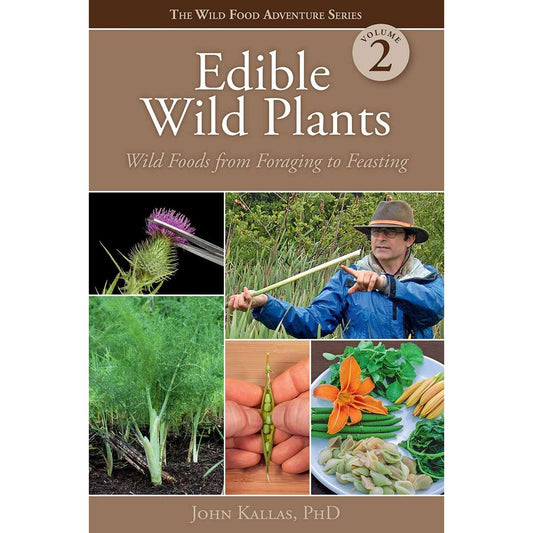 Paradise Clay GSP046 Edible Wild Plants, Volume 2: Wild Foods from Foraging to Feasting - Book