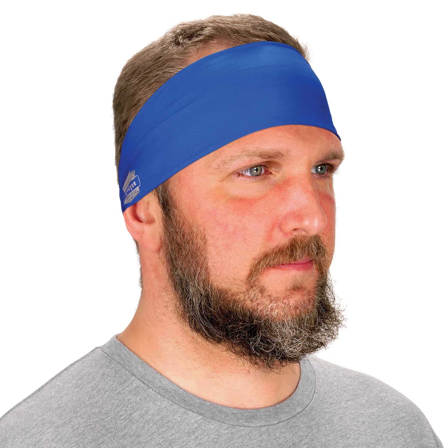 Ergodyne 12701 Chill-Its 6634 Cooling Headband - Performance Knit  (Blue)