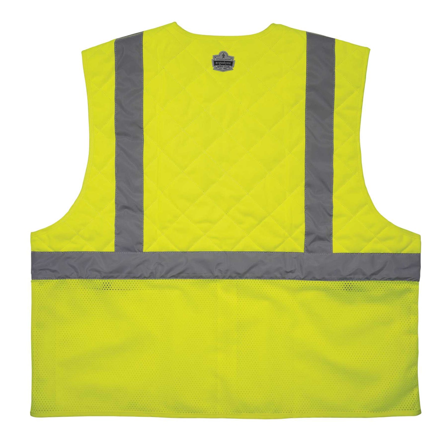 Ergodyne 12712 Chill-Its 6668 Hi-Vis Safety Cooling Vest - Type R, Class 2 S (Lime)