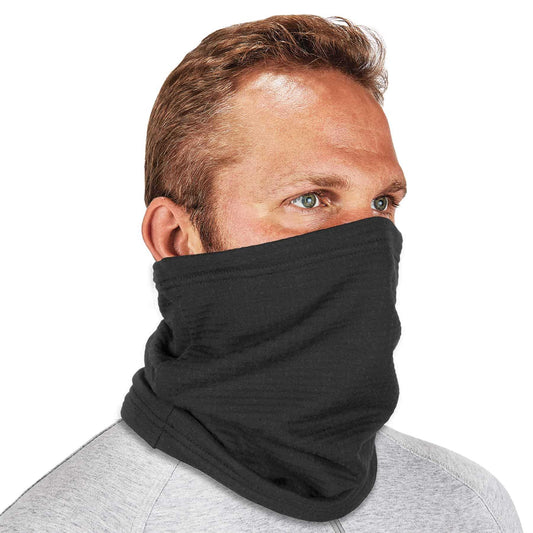 Ergodyne 16962 N-Ferno 6962 FR Neck Gaiter - Dual Compliant, NFPA 70E/NFPA 2112  (Black)