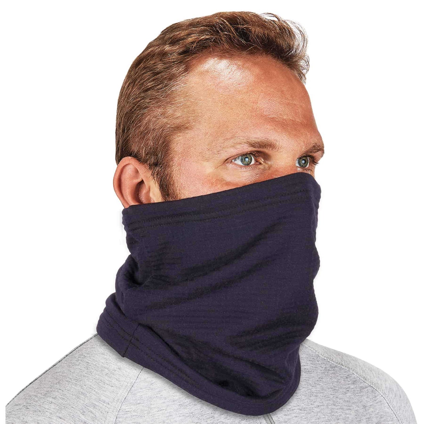 Ergodyne 16964 N-Ferno 6962 FR Neck Gaiter - Dual Compliant, NFPA 70E/NFPA 2112  (Navy)