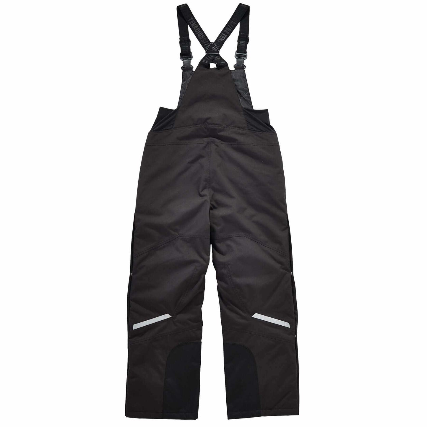 Ergodyne 41218 N-Ferno 6471 Insulated Bib Overalls - Heavy-Duty 500D Nylon Shell 4XL (Black)