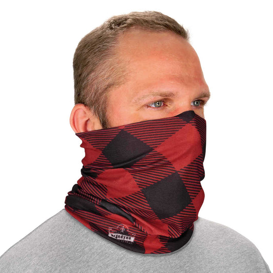 Ergodyne 42210 Chill-Its 6485 Multi-Band  (Red Buffalo Plaid)