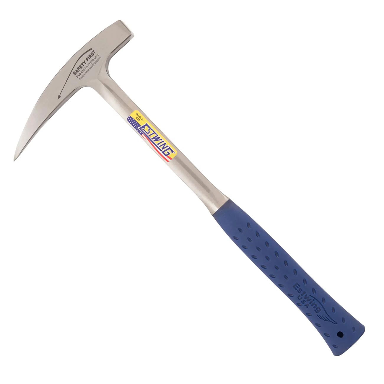 ESTWING E3-23LP 62721 Rock Pick- Pointedtip- Full Polish