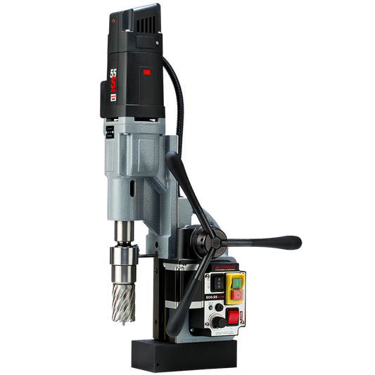 Euroboor ECO.55S+/TA Magnetic Drilling Machine, 2 3/16", 110 V, Us.
