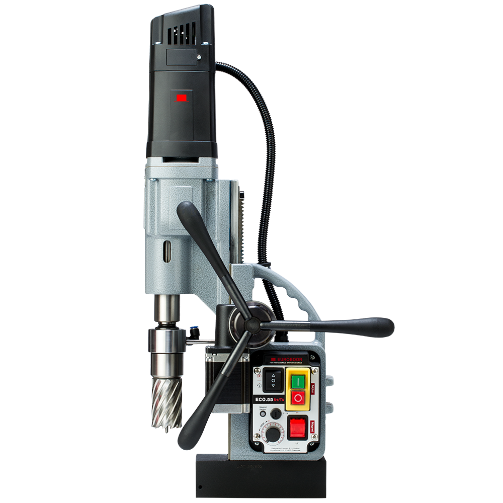 Euroboor ECO.55S+/TA Magnetic Drilling Machine, 2 3/16", 110 V, Us.