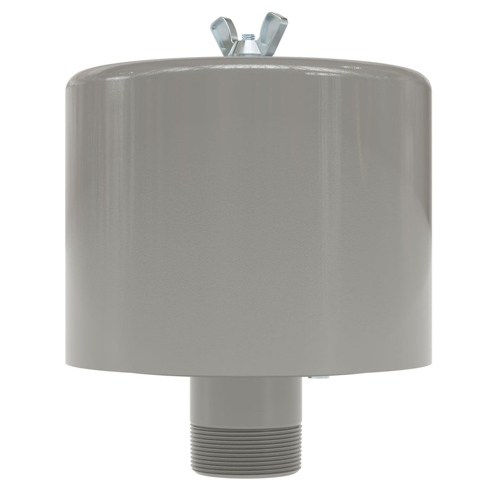 Solberg F-18P-125 Inlet Filter Silencer, 1-1/4" MNPT, 70 SCFM, 2 Micron Paper Element