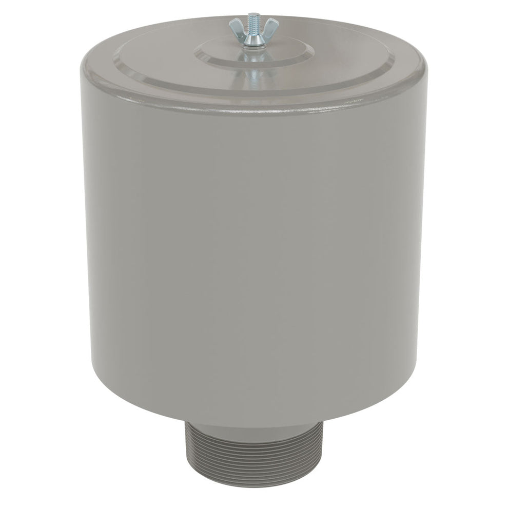 Solberg F-234P-300 Inlet Filter Silencer, 3" MNPT, 300 SCFM, 2 Micron Paper Element