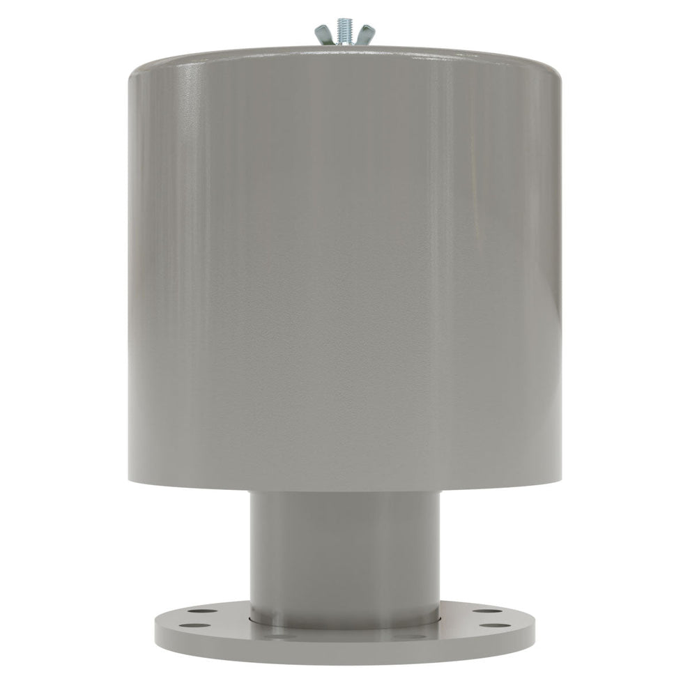 Solberg F-234P-400F Inlet Filter Silencer, 4" ANSI Flange, 520 SCFM, 2 Micron Paper Element