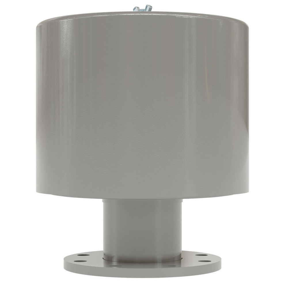 Solberg F-245P-500F Inlet Filter Silencer, 5" Flange Connection, 850 CFM, 5 Micron Polyester Element