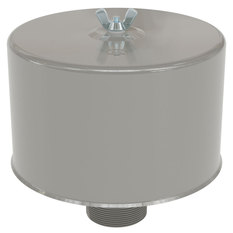 Solberg F-30P-250 Inlet Filter Silencer, 2-1/2" MNPT, 195 SCFM, 2 Micron Paper Element