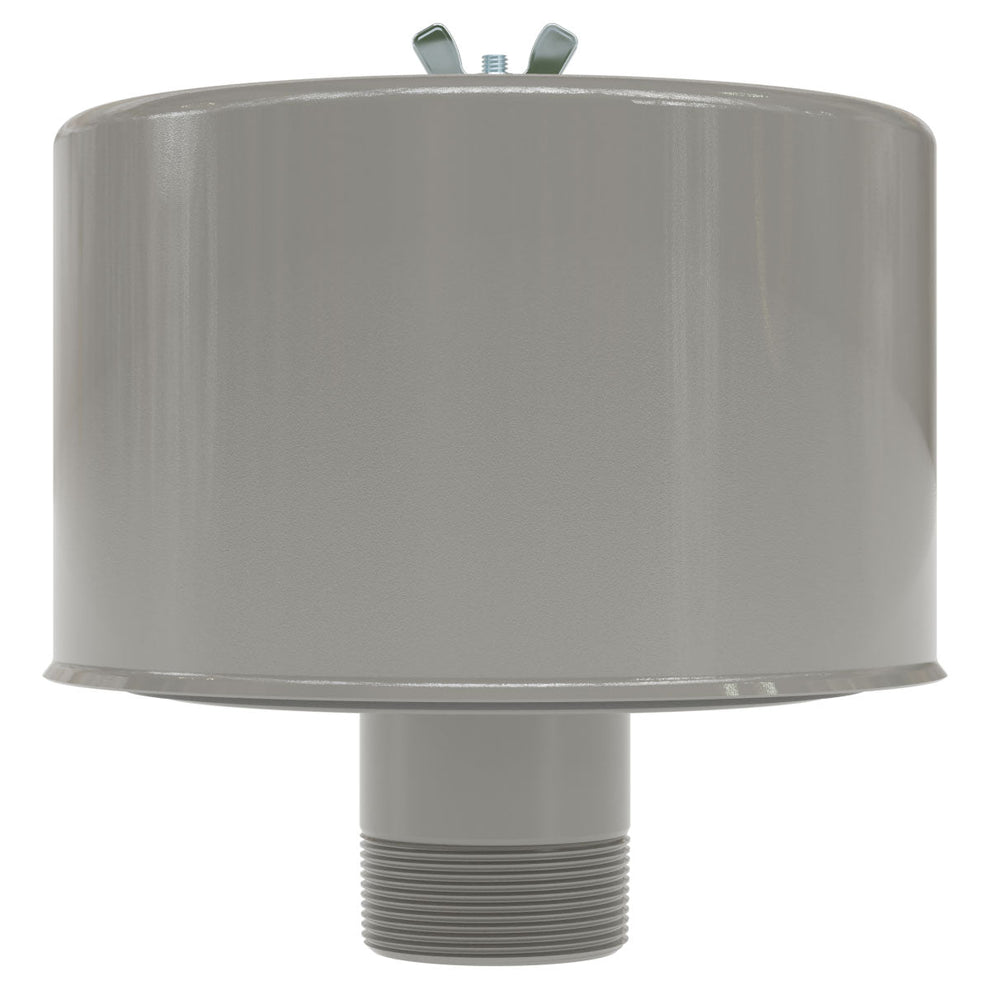 Solberg F-30P-250 Inlet Filter Silencer, 2-1/2" MNPT, 195 SCFM, 2 Micron Paper Element