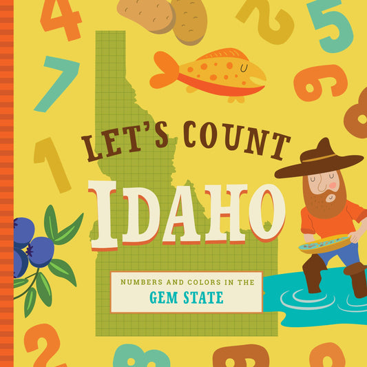 Paradise Clay FAM021 Let's Count Idaho - Book