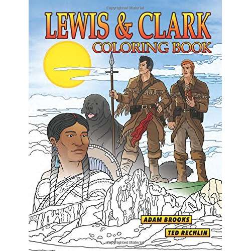 Paradise Clay FAR035 Lewis & Clark - Coloring Book