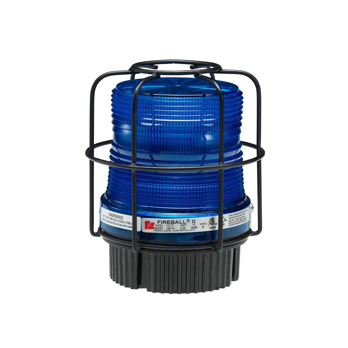 Federal Signal FB2LEDX-120-240B Fireball LED Hazardous Location Single And Quad Color Warning Lights, Blue