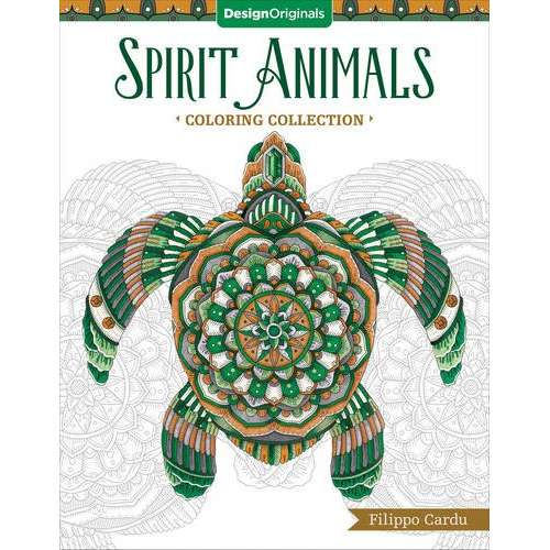 Paradise Clay FCP044 Spirit Animals Coloring Collection - Book