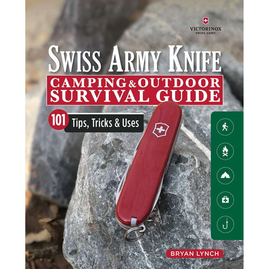 Paradise Clay FCP054 Victorinox Swiss Army Knife Camping & Outdoor Survival Guide: 101 Tips, Tricks & Uses - Book