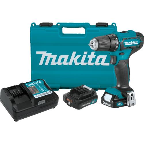 Makita FD09R1 12V max CXT® Lithium‘Ion Cordless 3/8" Driver‘Drill Kit (2.0Ah)