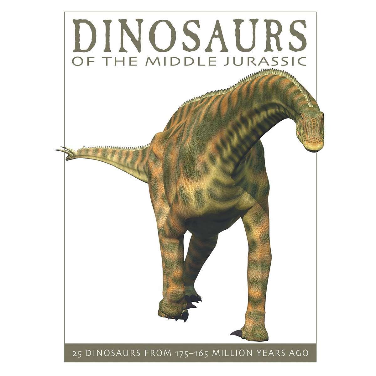 Paradise Clay FFB148 Dinosaurs of the Middle Jurassic: 25 Dinosaurs from 175--165 Million Years Ago - Book
