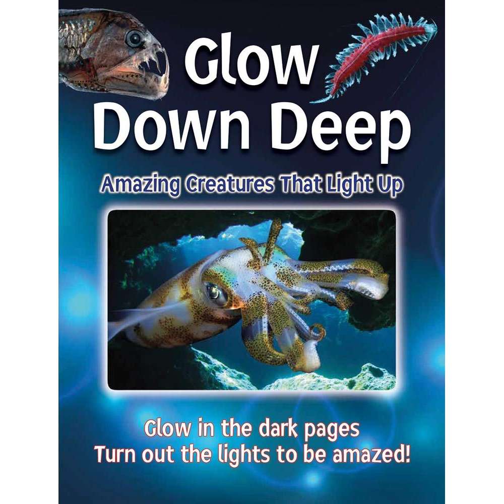 Paradise Clay FFB162 Glow Down Deep: Amazing Creatures That Light Up - Book