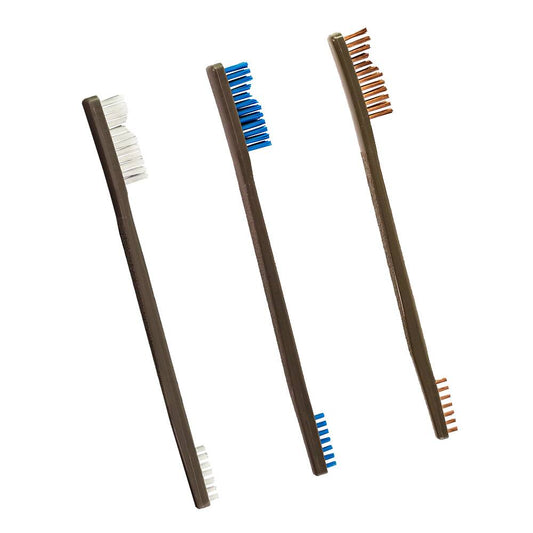 Otis FG-316-3-NBBZ 3 Pack Ap Brushes (Nylon/Blue Nylon/Bronze)